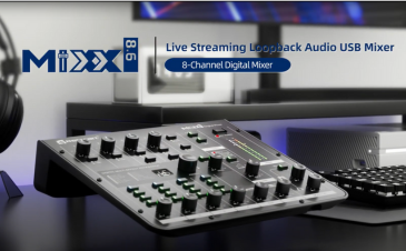 8-канальный цифровой микшер Relacart MIXX8.6