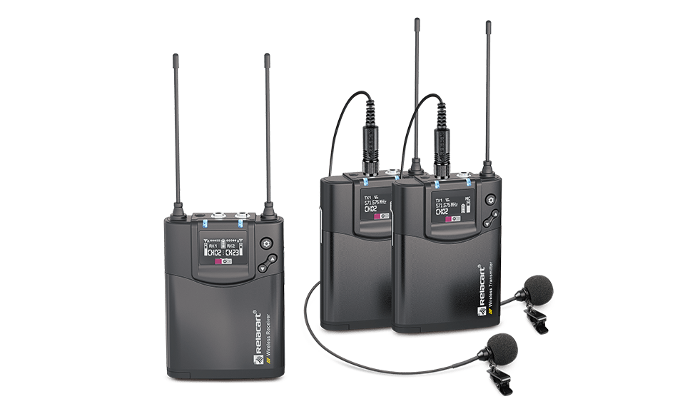 Двухканальная беспроводная микрофонная система