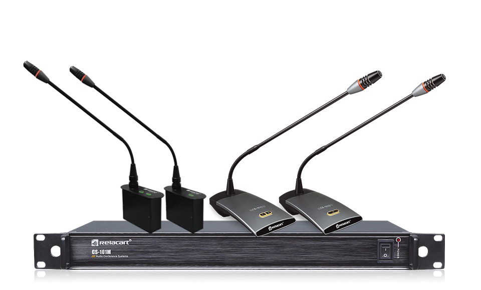 Конференц-система для проведения дискуссий с автоматическим видеотрекингом