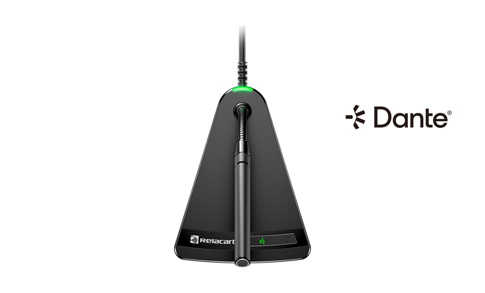 Настольный микрофон с Данте