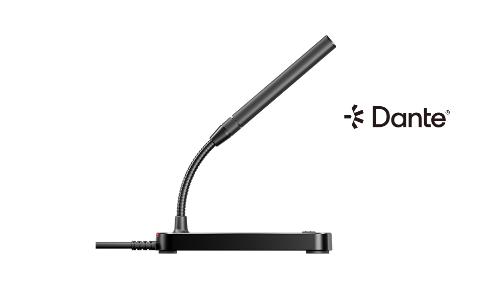 Настольный микрофон с Данте