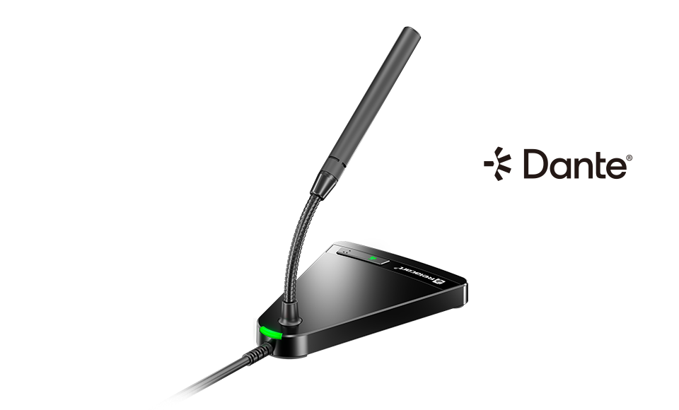 Настольный микрофон с Данте