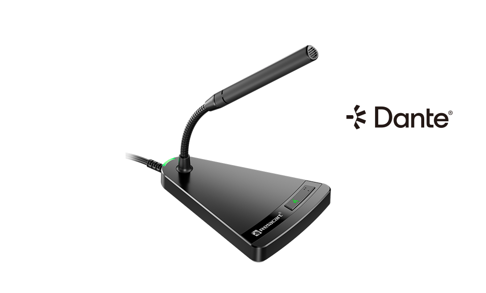 Настольный микрофон с Данте