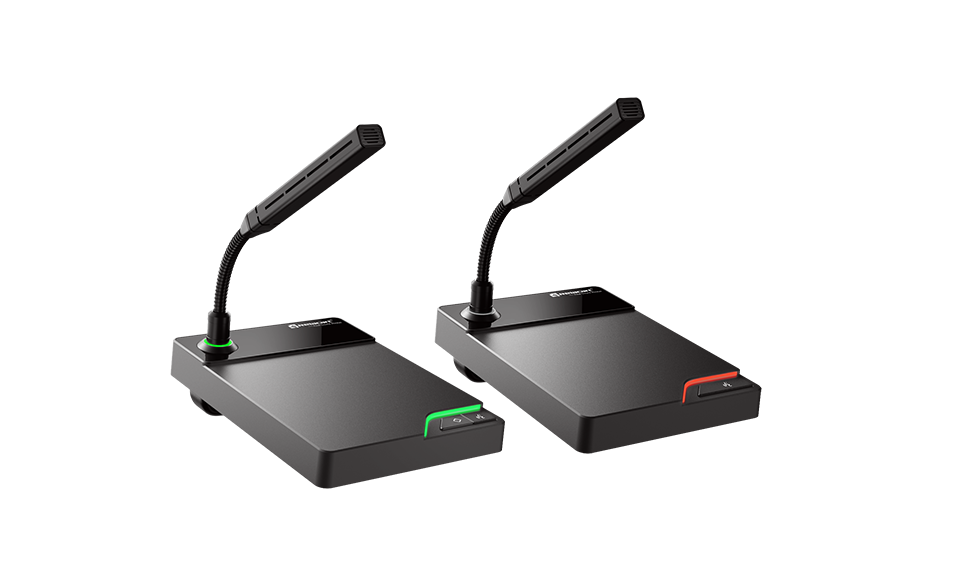 Система конференц-связи и обсуждения с сетевым интерфейсом Dante