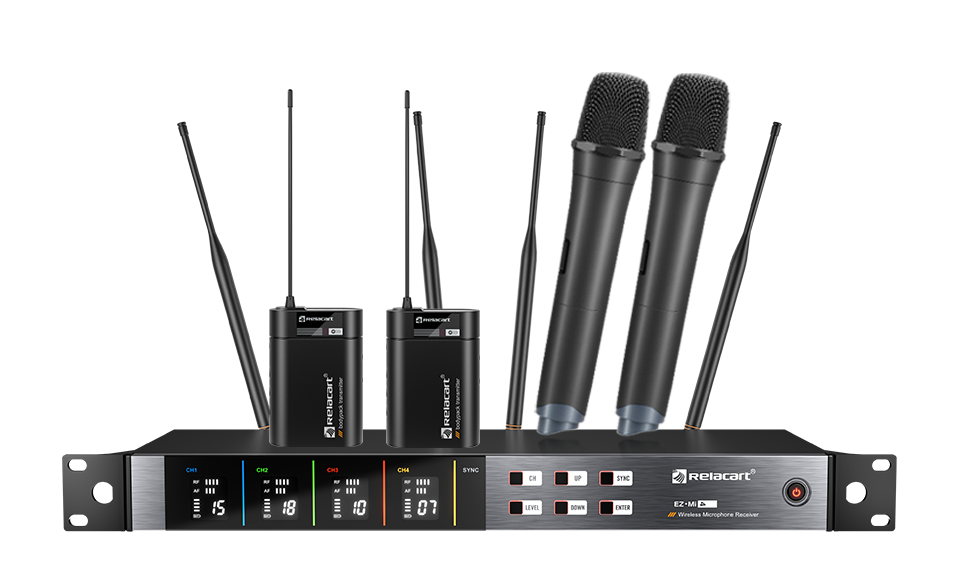 Четырехканальная беспроводная микрофонная система True Diversity
