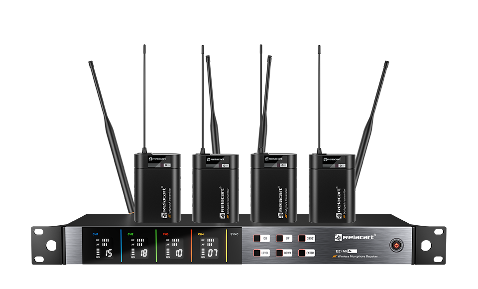 Четырехканальная беспроводная микрофонная система True Diversity