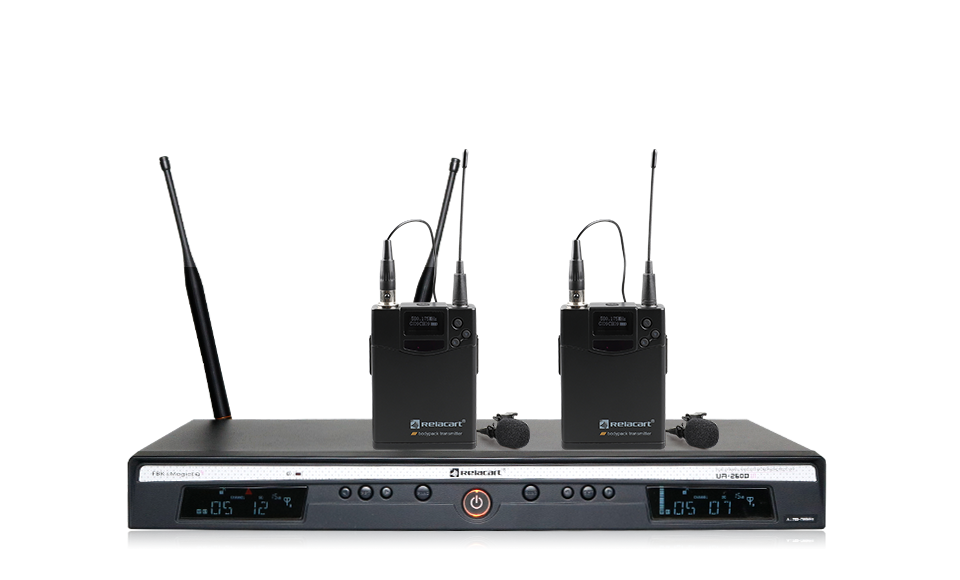Двухканальная беспроводная микрофонная система
