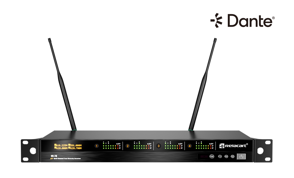 Четырехканальный беспроводной приемник