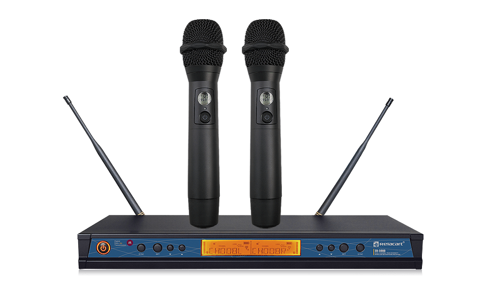 Двухканальная беспроводная микрофонная система