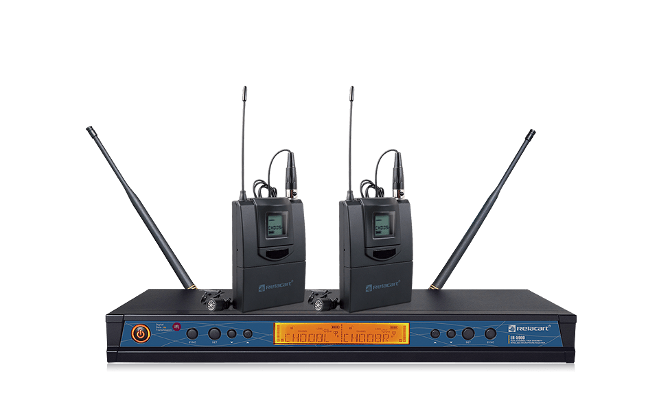 Двухканальная беспроводная микрофонная система