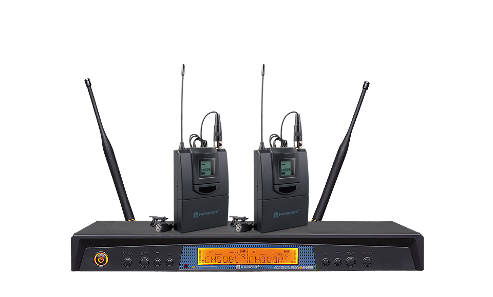 Двухканальная беспроводная микрофонная система