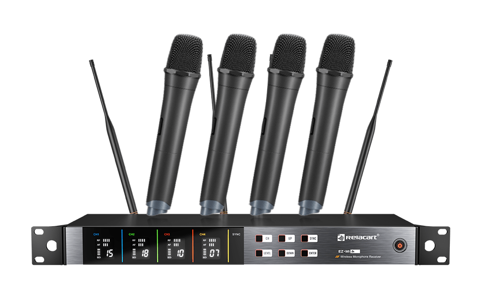 Четырехканальная беспроводная микрофонная система True Diversity