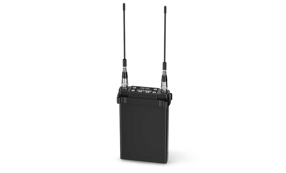 Двухканальный англоязычный беспроводной микрофонный приемник