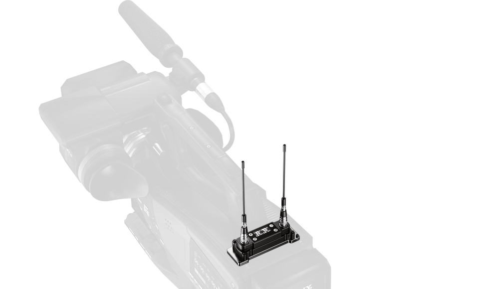 Двухканальный англоязычный беспроводной микрофонный приемник