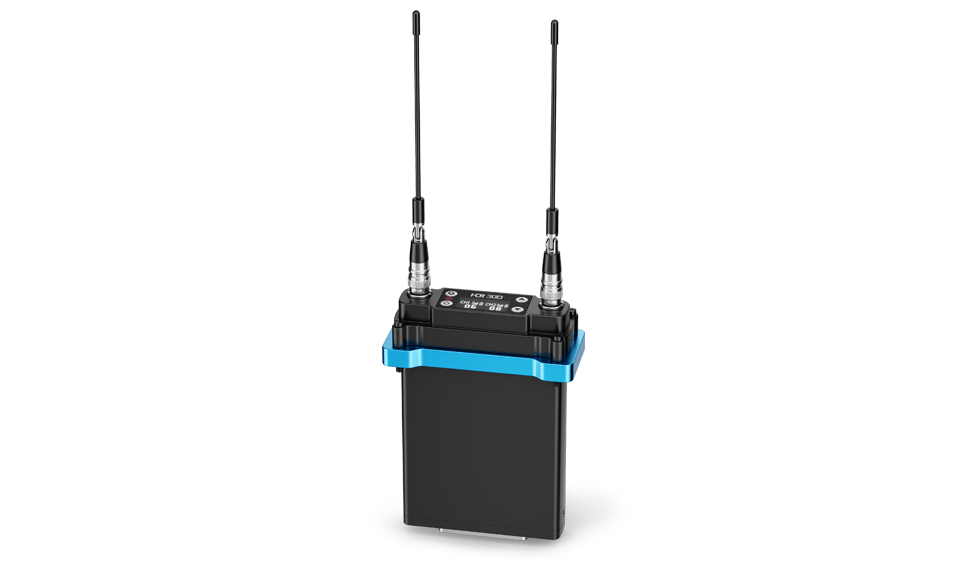 Двухканальный англоязычный беспроводной микрофонный приемник