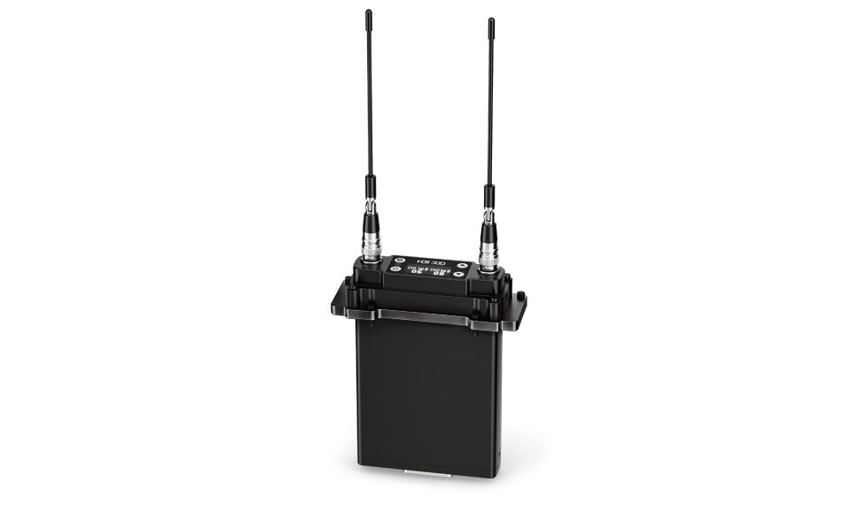 Двухканальный англоязычный беспроводной микрофонный приемник