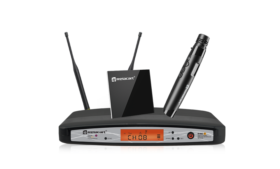 Сверхвысокочастотная одноканальная антенная разнесенная беспроводная микрофонная система