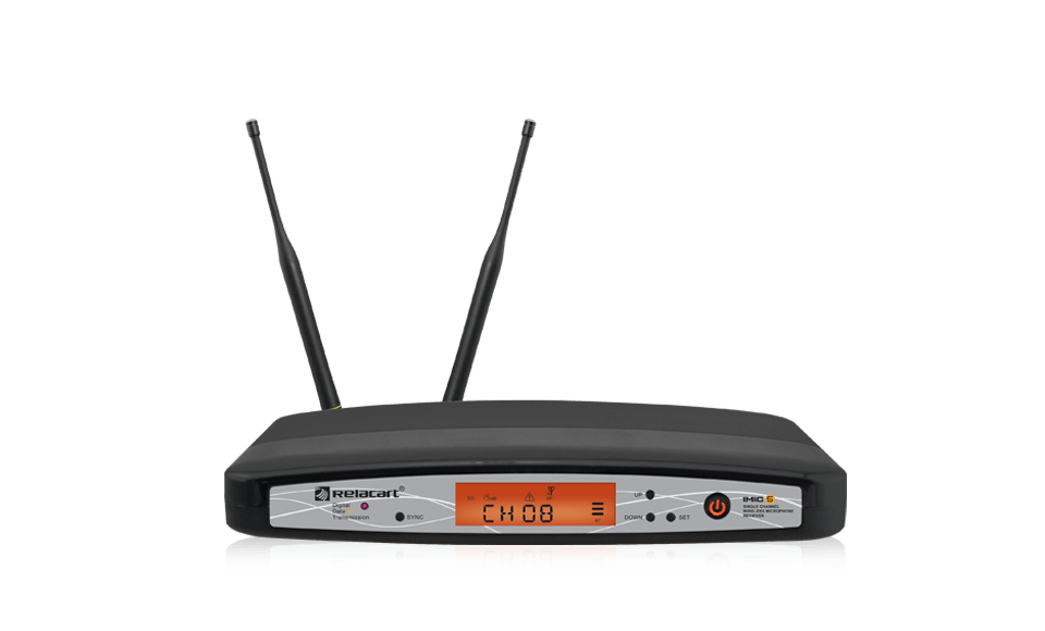 Сверхвысокочастотная одноканальная антенная разнесенная беспроводная микрофонная система