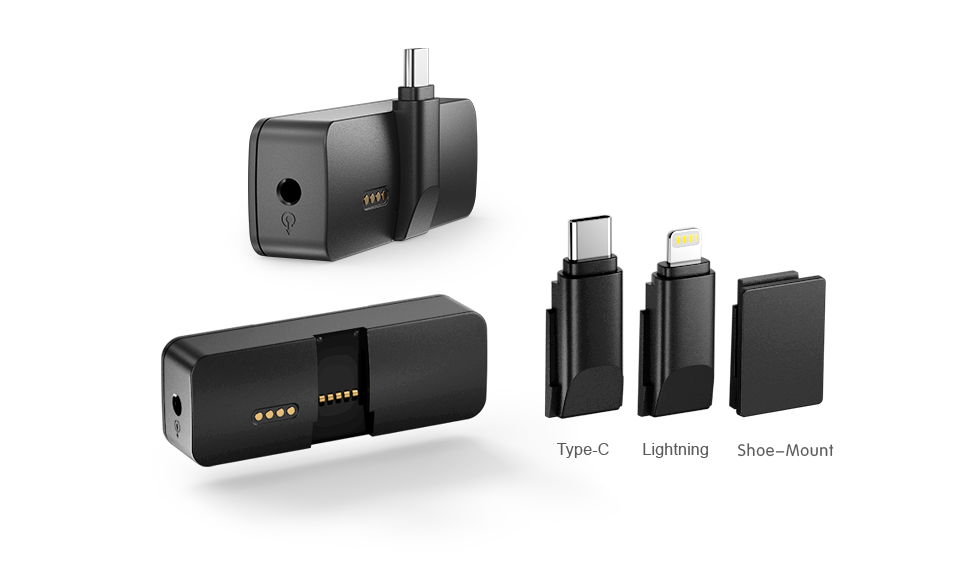 Двухканальная Мини-беспроводная микрофонная система