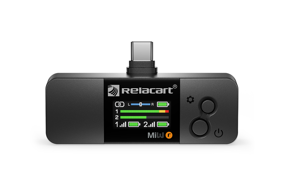 Двухканальная Мини-беспроводная микрофонная система