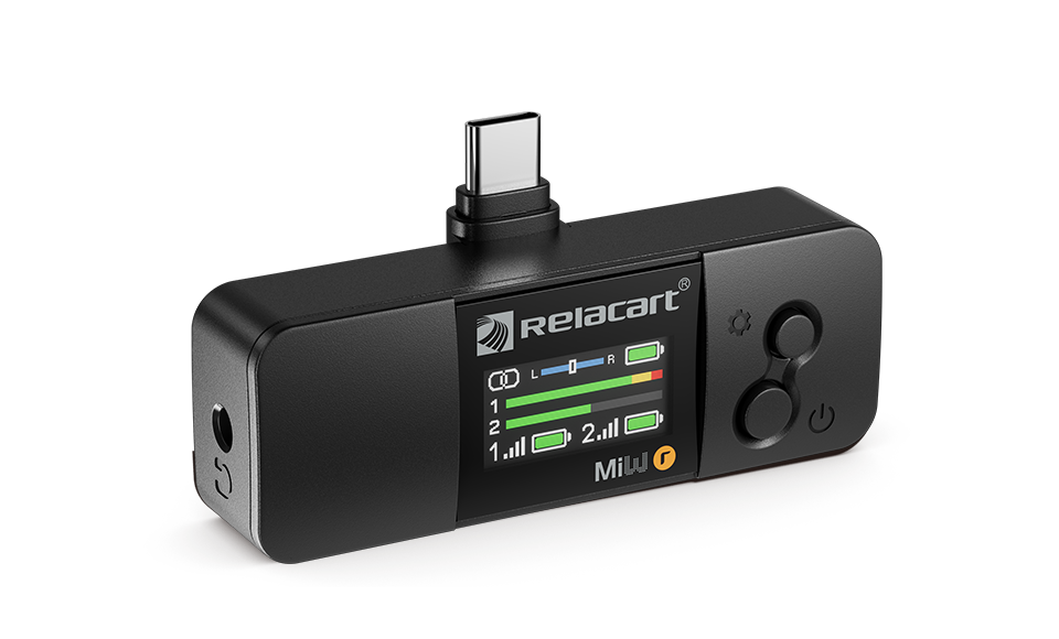 Двухканальная Мини-беспроводная микрофонная система