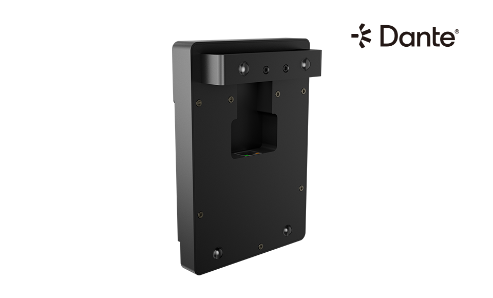 Настольная подставка для микрофона с сетевым выходом Dante