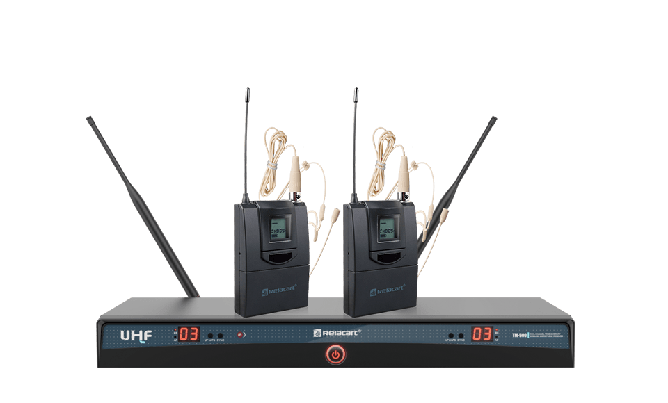 Двухканальная беспроводная микрофонная система