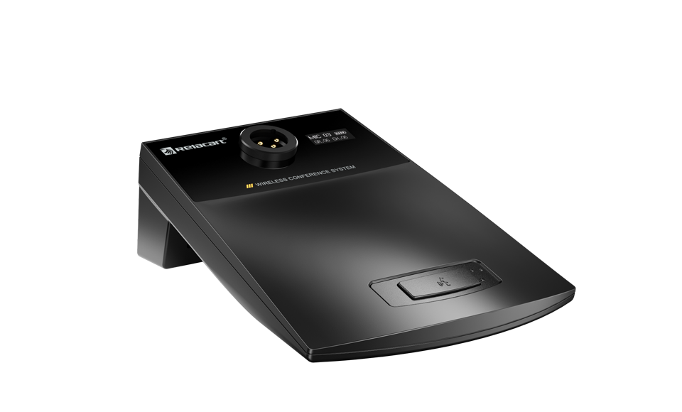 Беспроводная настольная подставка для микрофона на гусиной шее