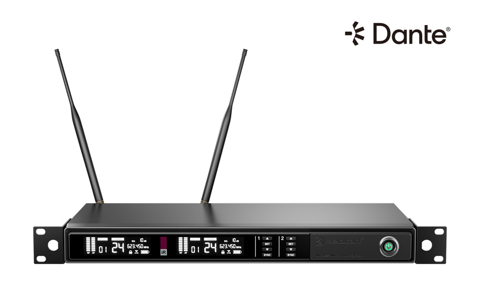 Двухканальная разнесенная беспроводная микрофонная система