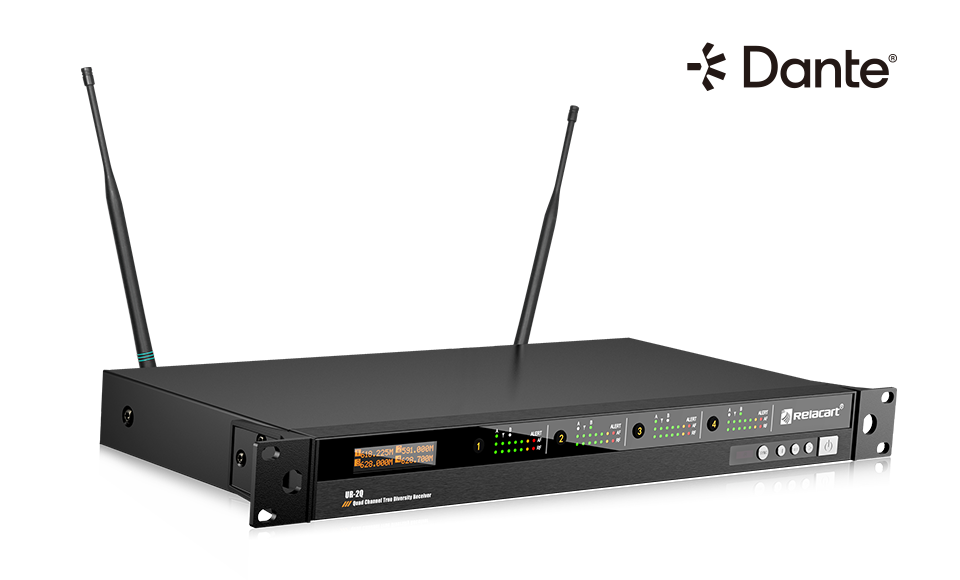 Четырехканальный беспроводной приемник