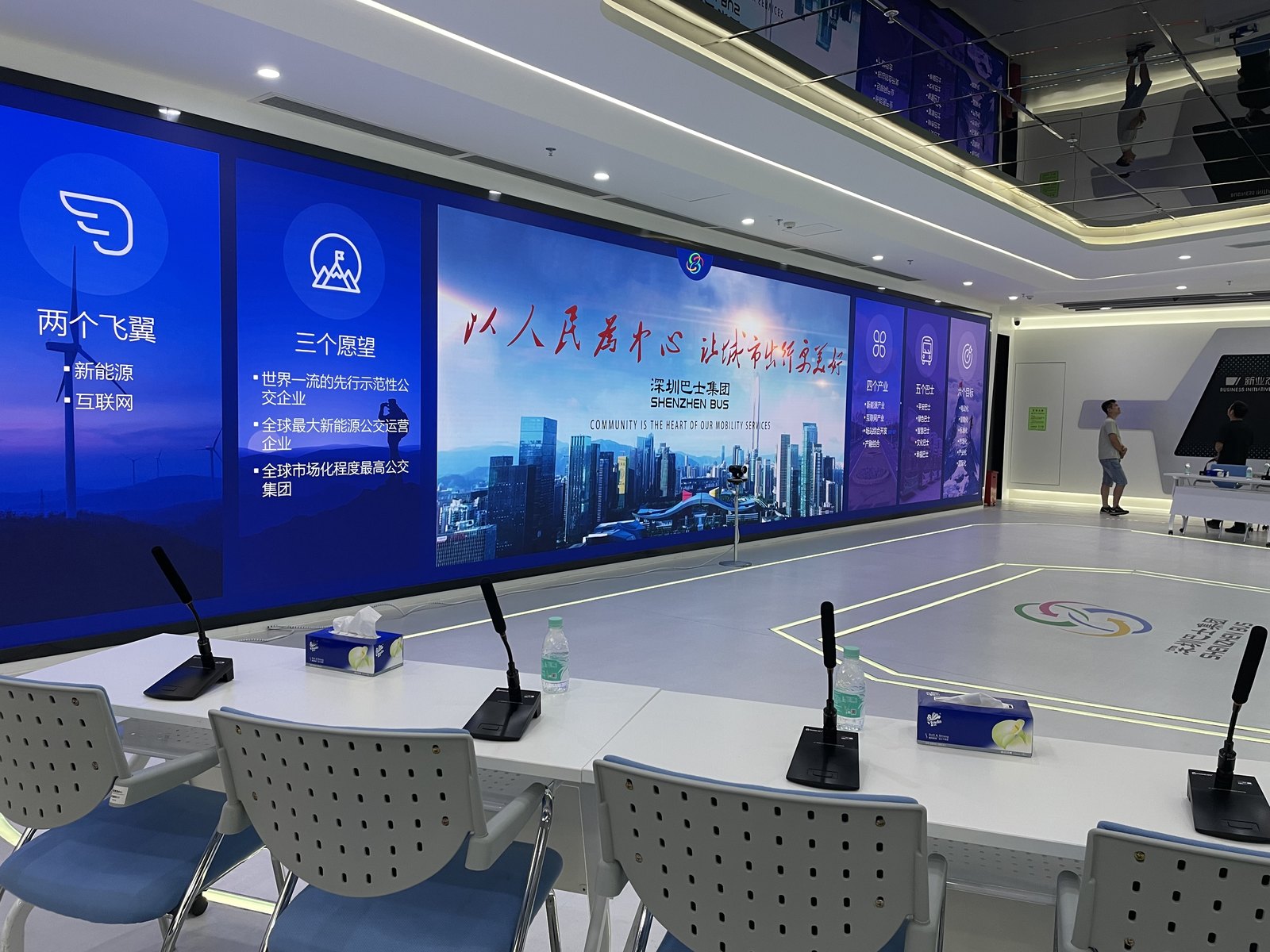 Конференц-система Relacart WDC-903 для центра управления Shenzhen Bus Group