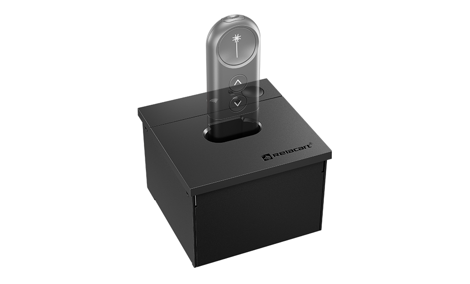 Зарядное устройство с одним отсеком (встроенный приемник с функцией перелистывания страниц)